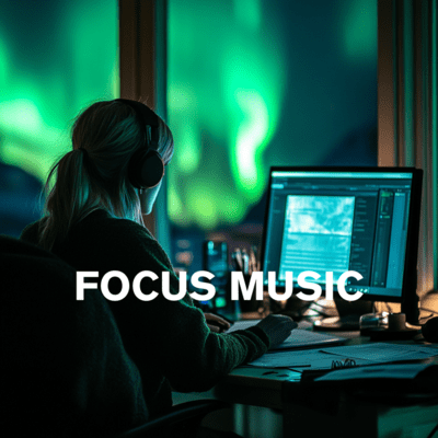 Chill Café Focus Music Playlist Front Cover