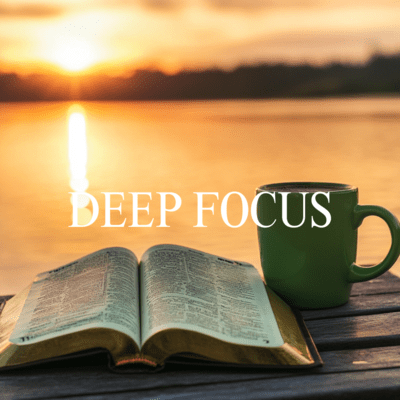Deep Focus Study Beats for Maximum Concentration Front Cover