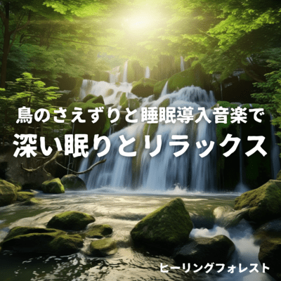 Healing Forest - Bird songs and sleep music for deep sleep and relaxation Front Cover