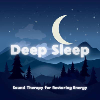 Deep Sleep Sound Therapy for Restoring Energy Front Cover
