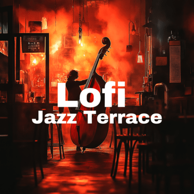 Calm Evenings with Lofi Jazz Terrace Front Cover