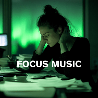 Gentle Jazz Sounds for Focus Music Front Cover