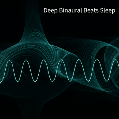 Deep Binaural Beats Sleep Front Cover