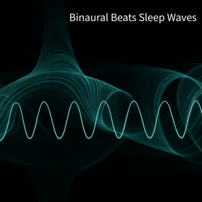 Binaural Beats Sleep Waves Front Cover