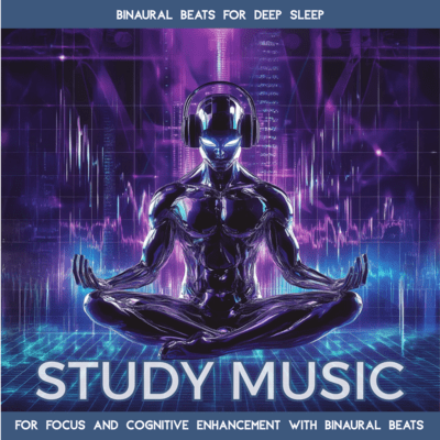Study Music for Focus and Cognitive Enhancement with Binaural Beats Front Cover