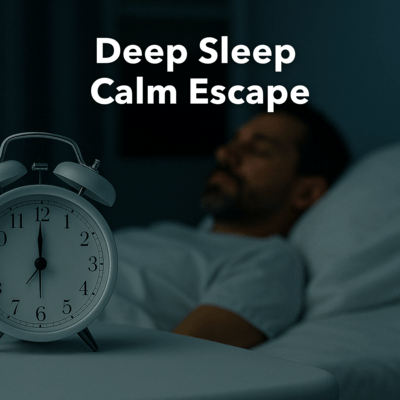Deep Sleep Calm Escape Front Cover