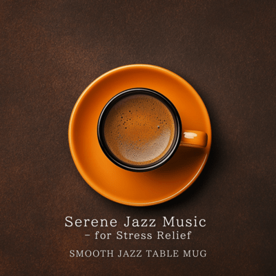 Serene Jazz Music - for Stress Relief Front Cover