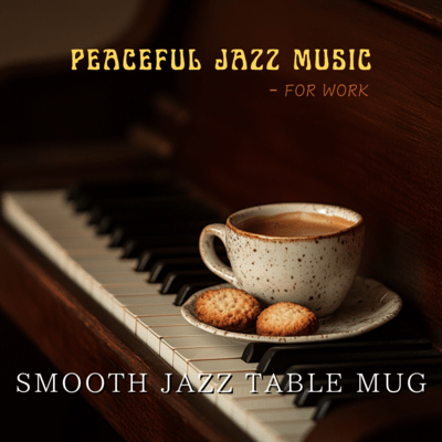 Peaceful Jazz Music - for Work Front Cover