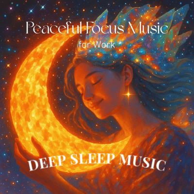 Peaceful Focus Music - for Work Front Cover