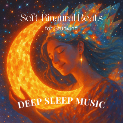Soft Binaural Beats - for Studying Front Cover