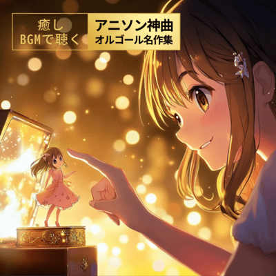 Healing BGM: Divine Anime Song Music Box Masterpieces Collection Front Cover