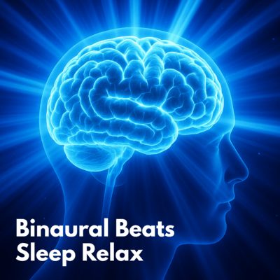 Binaural Beats Sleep Relax Front Cover