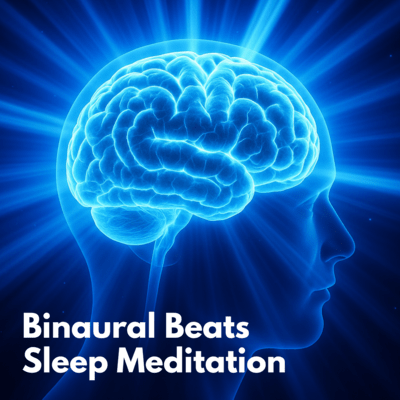 Binaural Beats Sleep Meditation Front Cover