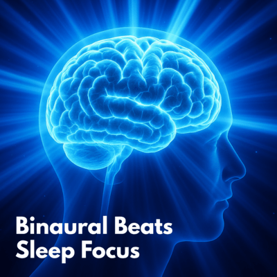 Binaural Beats Sleep Focus Front Cover