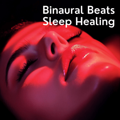Binaural Beats Sleep Healing Front Cover