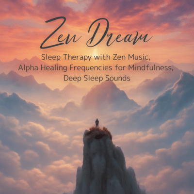 Zen Dream: Sleep Therapy with Zen Music, Alpha Healing Frequencies for Mindfulness, Deep Sleep Sounds Front Cover