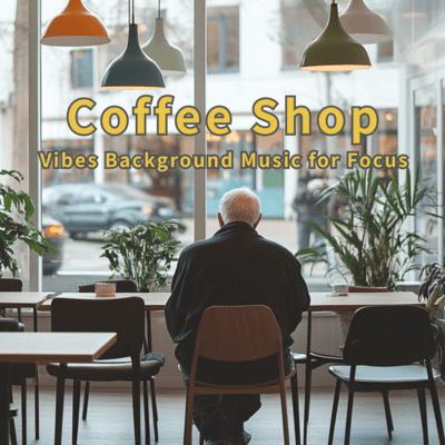 Coffee Shop Vibes Background Music for Focus Front Cover
