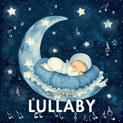 Bedtime Mozart and Brahms for Deep Relaxation and Sleep Aid Front Cover