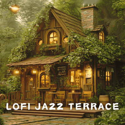 Lofi Jazz Background for Cozy Terrace Moments Front Cover