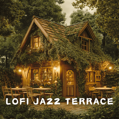 Peaceful Lofi Jazz Sessions for Terrace Evenings Front Cover