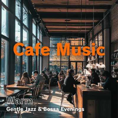 Cafe Music Warm - Gentle Jazz & Bossa Evenings Front Cover