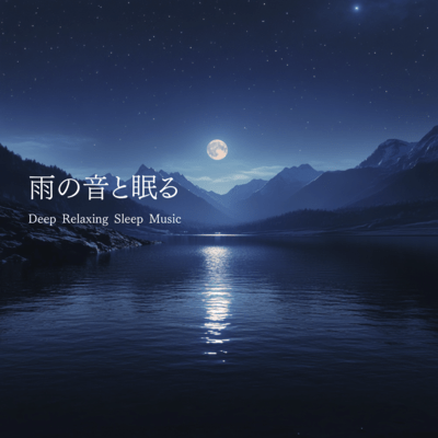 Sleeping with Rain Sounds, Deep Relaxing Sleep Music Front Cover