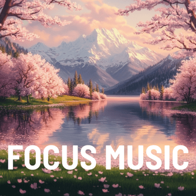 Instrumental Beats by Focus Music for Focus and Productivity Front Cover