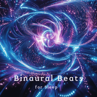Binaural Beats for Sleep with Healing Sleep Sounds for Deep Rest Front Cover