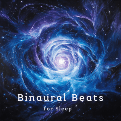 Sleep Aid Frequencies with Binaural Beats and Healing Sleep Sounds Front Cover