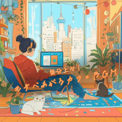 Feeling Great! Motivation-Boosting Café BGM Front Cover