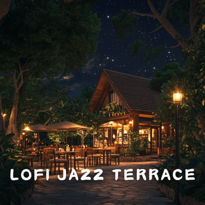 Gentle Lofi Jazz for Night Study Mode Front Cover
