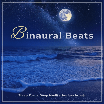 Binaural Beats Sleep Focus Deep Meditation Isochronic Front Cover