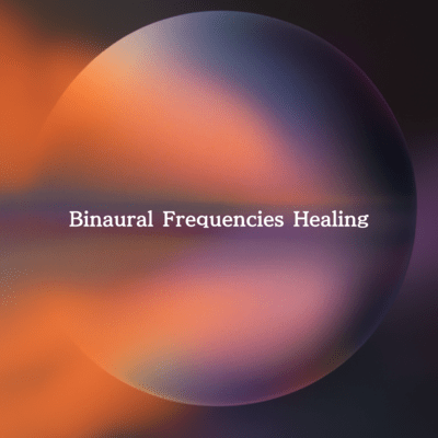 Binaural Frequencies Healing Front Cover