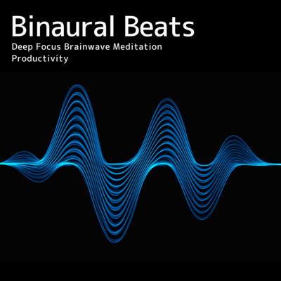 Binaural Beats Deep Focus Brainwave Meditation Productivity Front Cover