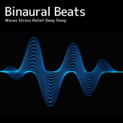 Binaural Beats Waves Stress Relief Deep Sleep Front Cover