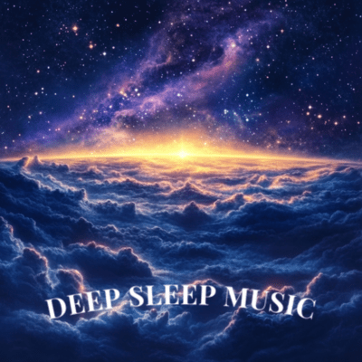 Bedtime Calm with Gentle Deep Sleep Music for Night Relaxation Front Cover