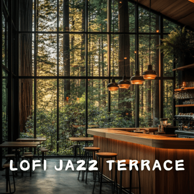 Relaxing Forest Ambience with Jazz Sounds Front Cover