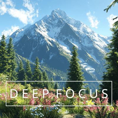 Deep Focus Summer Edition for Productive Study Sessions Front Cover