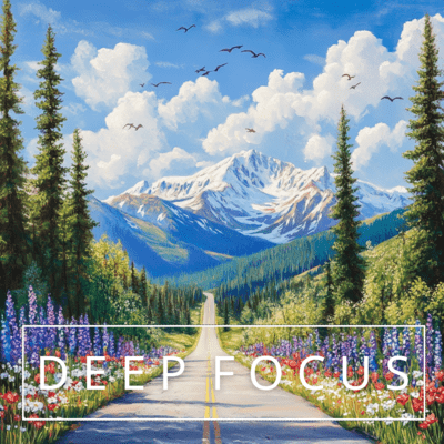 Brain Boosting Focus Tracks with Intense Study Energy from Deep Focusのジャケット写真