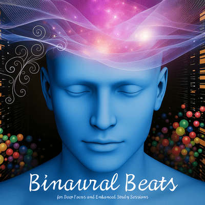 Binaural Beats for Deep Focus and Enhanced Study Sessions Front Cover