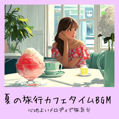 Summer Travel Cafe Time BGM - Get in the mood for travel with soothing melodies Front Cover