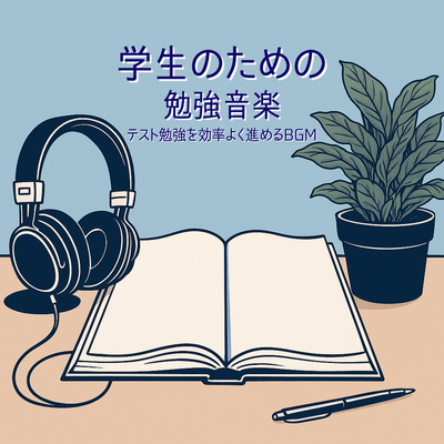 Study Music for Students - BGM to Boost Test Study Efficiency Front Cover