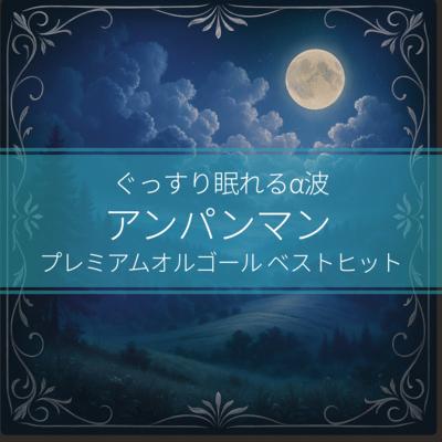 Deep Sleep α Waves - Anpanman Premium Music Box Best Hits Front Cover