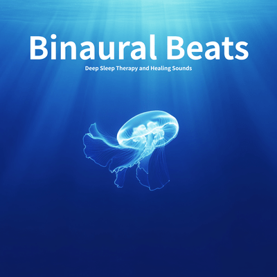Binaural Beats Deep Sleep Therapy and Healing Sounds Front Cover