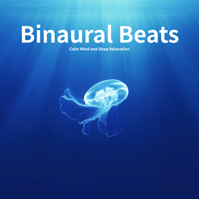 Binaural Beats Calm Mind and Deep Relaxation Front Cover