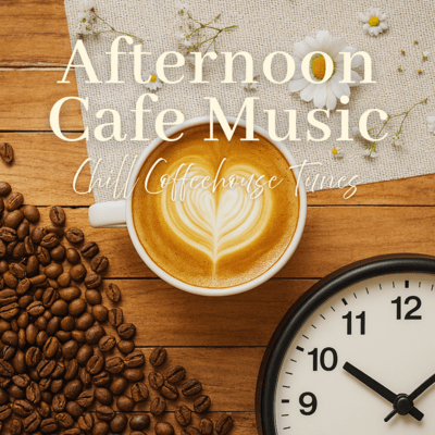 Afternoon Cafe Music Chill Coffeehouse Tunes Front Cover