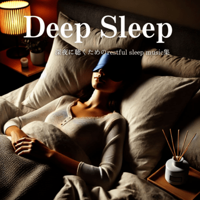 Deep Sleep Restful Sleep Music Collection for Listening Late at Night Front Cover