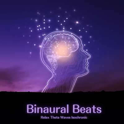 Binaural Beats Relax Theta Waves Isochronic Front Cover