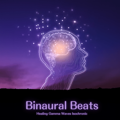 Binaural Beats Healing Gamma Waves Isochronic Front Cover