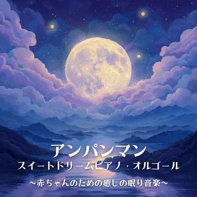 Anpanman Sweet Dream Piano Music Box Healing Sleep Music for Babies Front Cover